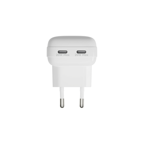 dbramante1928 ApS Recharge 20 W AC Adapter - 2 USB Type-C - Europe