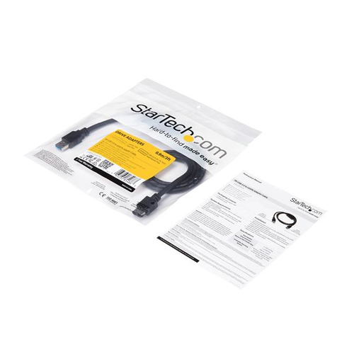 StarTech.com USB3S2ESATA3. Kabellänge: 0,9 m. Anschluss 1: USB A, Produktfarbe: Schwarz