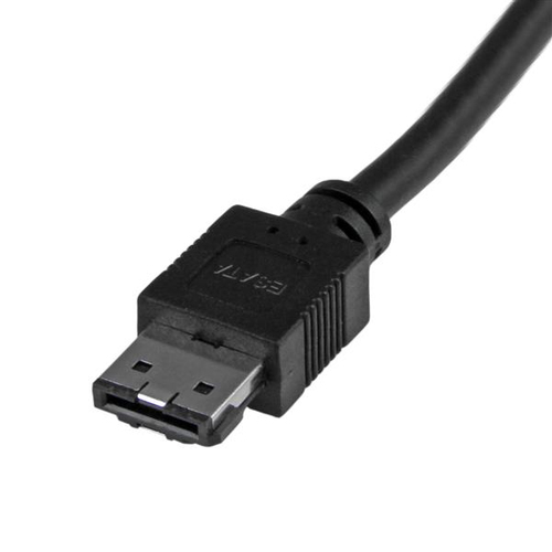 StarTech.com USB3S2ESATA3. Kabellänge: 0,9 m. Anschluss 1: USB A, Produktfarbe: Schwarz