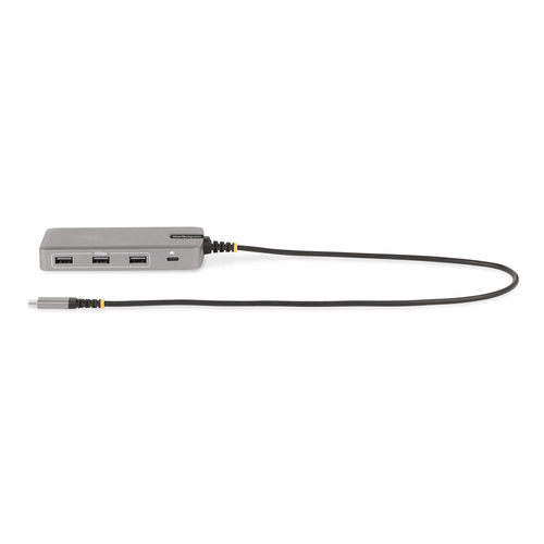 StarTech.com USB 3.2 (Gen 2) Type C Docking Station for Desktop PC, Notebook, Monitor - 15 W - Grey - 3 Displays Supported
