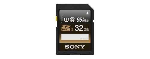 Sony SF32UZ 32 GB Class 10/UHS-I SDHC - 95 MB/s Read - 90 MB/s Write