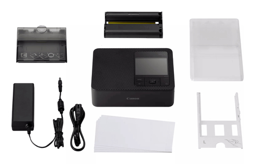 Canon SELPHY CP1500 Dye Sublimation Printer - Colour - Photo Print - 8.9 cm (3.5") Display - Black - Colour - 41 Second Co