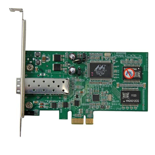 StarTech.com Gigabit Ethernet Card for Computer - 1000Base-X - Plug-in Card - PCI Express x1 - 2 Gbit/s Data Transfer Rate