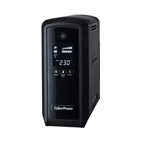 CyberPower CP900EPFCLCD Line-interactive UPS - 900 VA/540 W - Tower - 8 Hour Recharge - 1 Minute Stand-by - 220 V AC Input