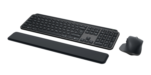 Logitech MX Keys S Combo Keyboard & Mouse - Danish, Norwegian, Swedish, Finnish - USB Membrane/Scissor Wireless Bluetooth 