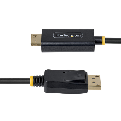 StarTech.com 2 m DisplayPort/HDMI A/V Cable - 1 - Cable for Audio/Video Device, Monitor, Security System, Switch - First E