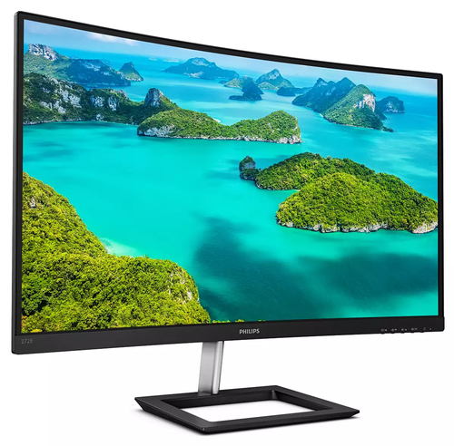 Philips 272E1CA 27" Class Full HD Curved Screen Gaming LCD Monitor - 16:9 - Textured Black - 68.6 cm (27") Viewable - Vert