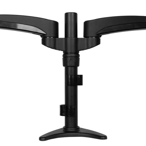 StarTech.com Dual Monitor Stand - Grommet or Desk Mount - Monitors up to 24â€ - VESA Monitor Stand - Double Monitor Arm -