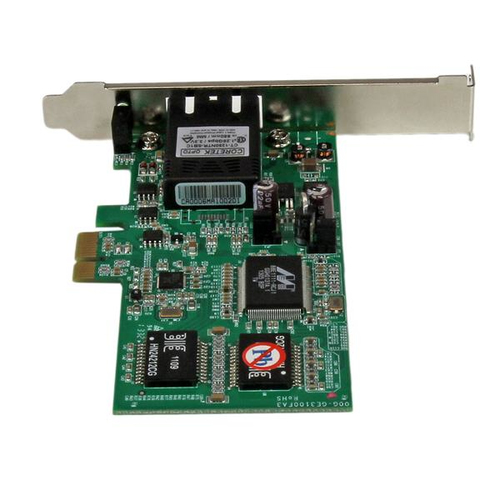StarTech.com PCI Express (PCIe) Gigabit Ethernet Multimode SC Fiber Network Card Adapter NIC - 550m - PCIe GbE Fiber Optic