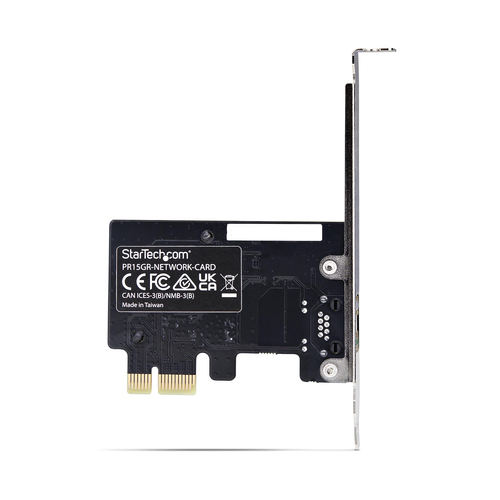 StarTech.com 5Gigabit Ethernet Card for Server, Desktop - 5GBase-T, 2.5GBase-T, 10/100/1000Base-T - Plug-in Card - Black -