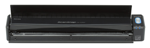 Ricoh ScanSnap iX100. Maximale Scan-Abmessung: 216 x 360 mm, Optische Scan-Auflösung: 600 x 600 DPI, Scangeschwindigkeit (