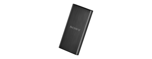 Sony SL-BG1/B 128 GB Solid State Drive - External - Black - USB 3.0