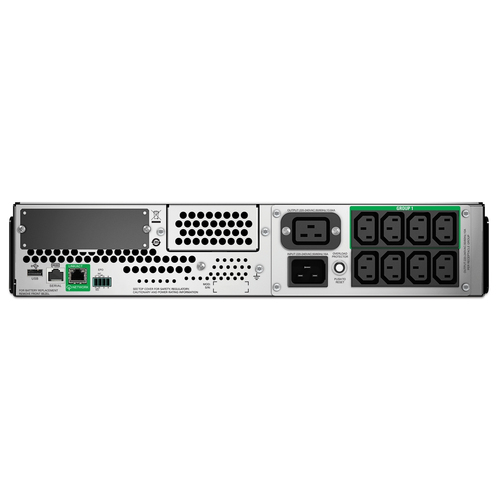 APC Smart-UPS SMT3000RMI2UC- 8x C13, 1x C19, USB, Rackmount 2U, SmartConnect, 3000VA. UPS topology: Line-Interactive, Outp