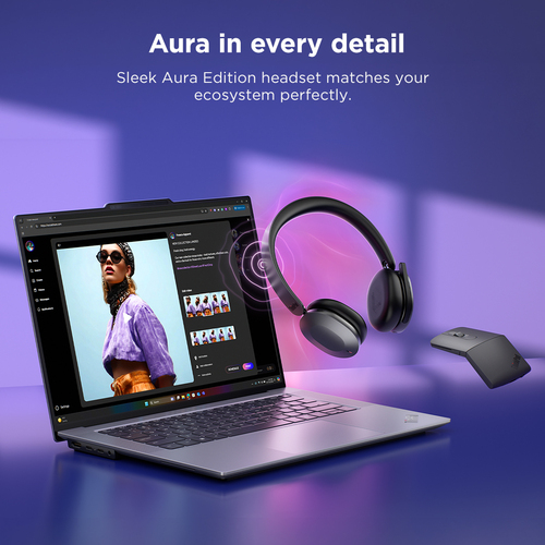 Cuffie Lenovo Wireless Over-the-head Stereo - Binaural - Supra-aural