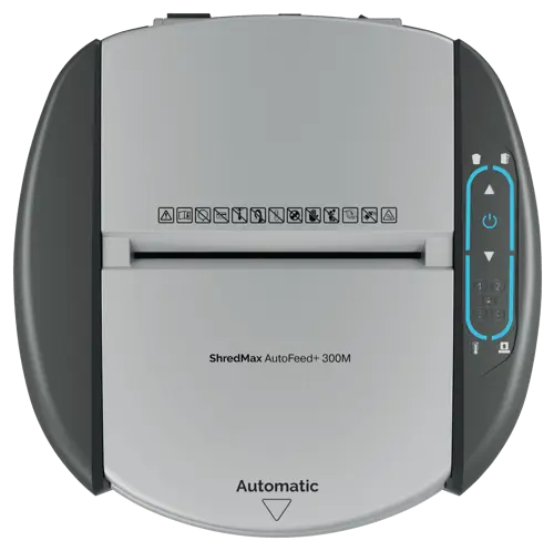 Rexel ShredMax AutoFeed+ 300M Micro Cut Paper Shredder. Shredding type: Micro-cut shredding, Working width: 22.5 cm, Shred