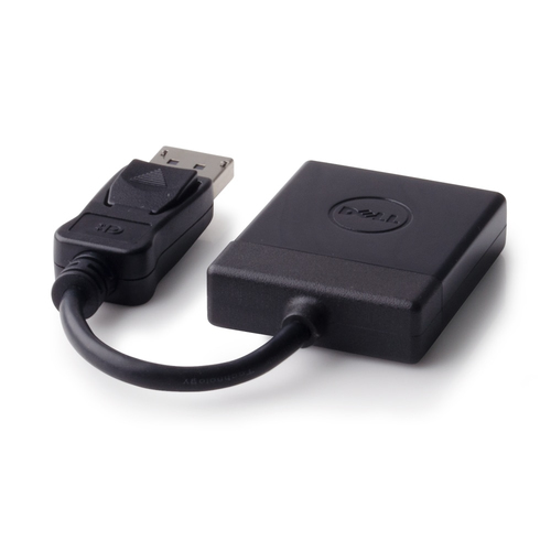 Dell DisplayPort/DVI Videokabel für Videogerät, Monitor, Projektor, TV - 1 - Unterstützt bis zu1920 x 1200 - Schwarz