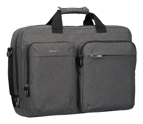 Targus Hybrid TBT94304GL Tasche (Rucksack/Aktentasche) für 38,1 cm (15 Zoll) bis 40,6 cm (16 Zoll) Notebook - Grau - TAA-k