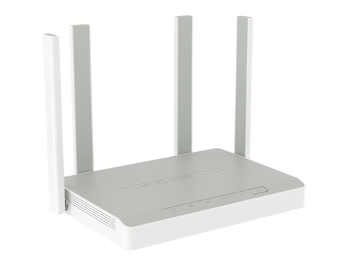 Keenetic Hopper AX1800 Mesh Wi-Fi 6 Router with a 4-Port Gigabit Smart Switch and USB 3.0 Port. WAN connection type: RJ-45