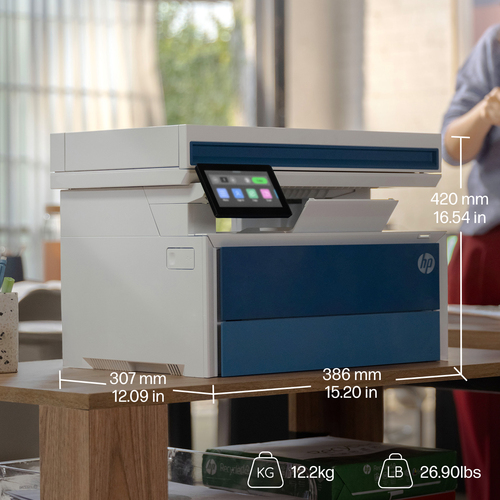 HP LaserJet Pro 4113dw Wired Laser Multifunction Printer - Monochrome - Copier/Printer/Scanner - Automatic Duplex Print - 