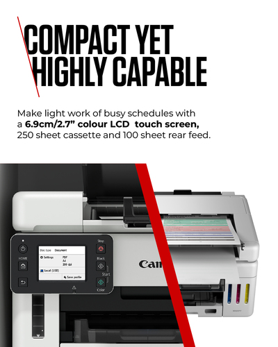 Canon MAXIFY GX6550 A4 Wireless Refillable Inkjet MFP | Ingram Micro