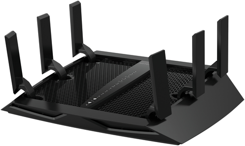 Netgear Nighthawk X6 R8000 Wi-Fi 5 IEEE 802.11ac Ethernet Wireless Router - 2.40 GHz ISM Band - 5 GHz UNII Band - 6 x Ante