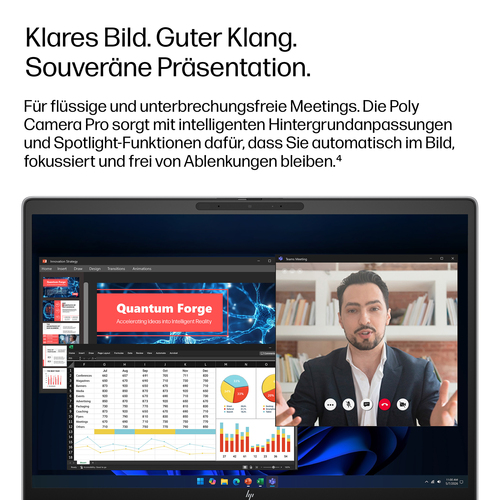 HP EliteBook 8 G2i Next Gen AI PC. Produkttyp: Laptop, Formfaktor: Klappgehäuse. Prozessorfamilie: Intel Core Ultra 7, Pro