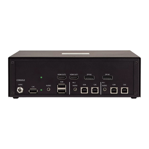 StarTech.com Analog KVM Switchbox - TAA Compliant - 2 Computer(s) - 4K - 3840 x 2160 - 7 x USB - USB 2.0 - 2 x HDMI - 2 x 