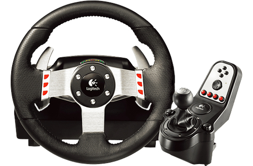 Logitech G27 Gaming Gear Shifter/Pedal/Steering Wheel - Cable - Yes - PC, PlayStation 2, PlayStation 3