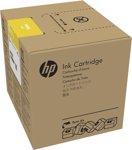 HP 871C Original Inkjet Ink Cartridge - Yellow - 1 / Pack - Inkjet - 1 / Pack