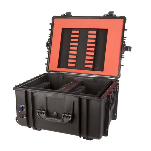 DEQSTER Transportkoffer für Innen, Outdoor, iPad, Tablet, iPad Air, iPad Pro - External Dimensions: 508 mm Breite x 355 mm