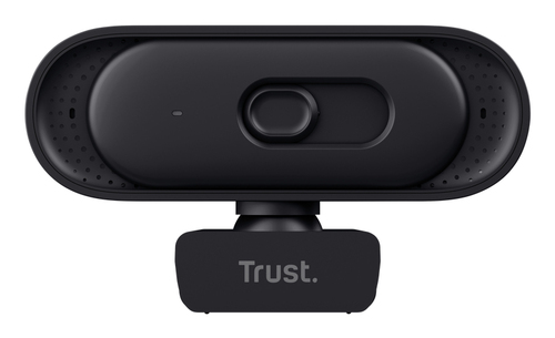 Trust - Webcam - 30 fps - Schwarz - USB 2.0 Typ A/USB 2.0 Typ C - 2560 x 1440 Pixel Videoauflösung - 2K - Fixfokus - 75° A