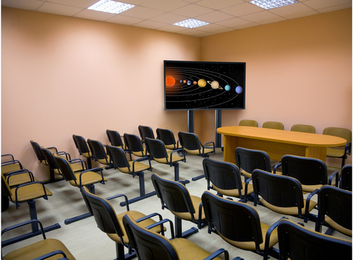 SmartMount® SR598 Flachbildschirm-Wagen - TAA-konform - 136,08 kg Belastbarkeit - 4 Rollen - 101,60 mm Rollengröße - Plast