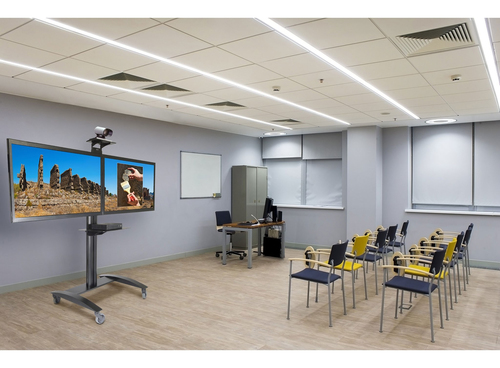 Peerless-AV® SmartMount SR555M Monitorständer - TAA-konform - Bildschirmgröße: 101,6 cm (40 Zoll) bis 165,1 cm (65 Zoll) -