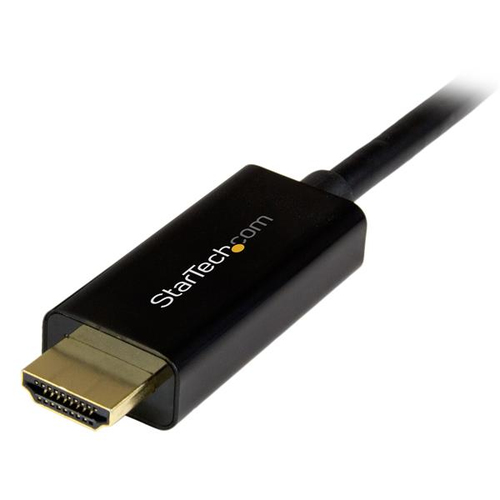 StarTech.com DisplayPort to HDMI converter cable - 91cm (91cm (3 ft.).) - DP to HDMI Adapter with Built-in Cable - (M / M)