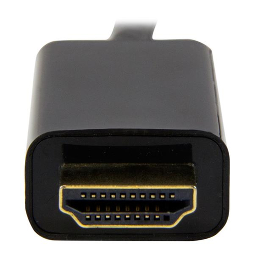 StarTech.com MDP2HDMM1MB. Kabellänge: 1 m, Anschluss 1: DisplayPort, Anschluss 2: HDMI Typ A (Standard). Konformitätsbesch