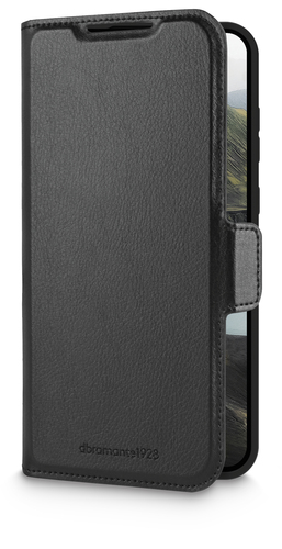 dbramante1928 ApS Carrying Case (Folio) Samsung Galaxy S25+ Smartphone - Black - Impact Resistant - Polyurethane, Plastic 