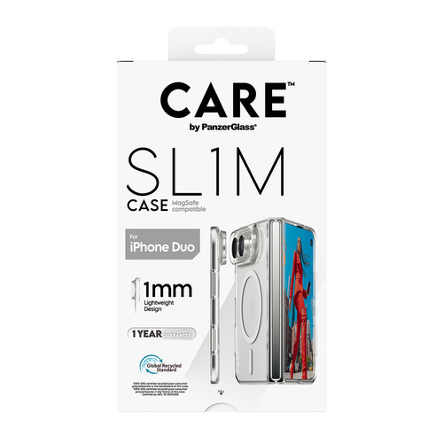 CARE Signature Hülle für Apple Smartphone - Transparent - Polycarbonat, Thermoplastisches Polyurethan (TPU)