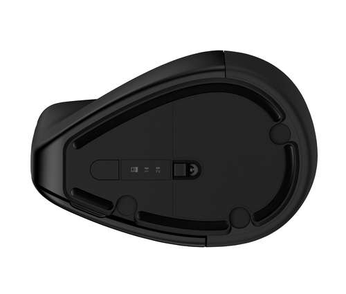 HP Maus - Bluetooth - Schwarz - Kabellos - 2,40 GHz - 1200 dpi Auflösung - Scroll-Rad - Rechtshändig