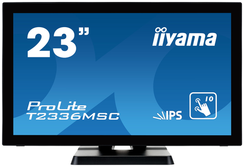 iiyama ProLite T2336MSC-B2. Taille de l'écran: 58,4 cm (23"), Résolution de l'écran: 1920 x 1080 pixels, Type HD: Full HD,