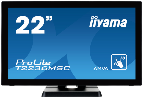 iiyama ProLite T2236MSC-B2. Taille de l'écran: 54,6 cm (21.5"), Résolution de l'écran: 1920 x 1080 pixels, Technologie d'a