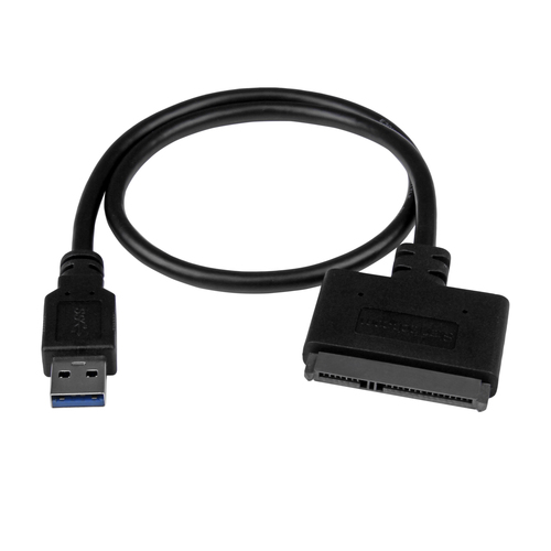 StarTech.com USB 3.1 (10Gbps) Adapter Cable for 2.5" SATA SSD/HDD Drives - Supports SATA III (6 Gbps) - USB Powered - 1 x 