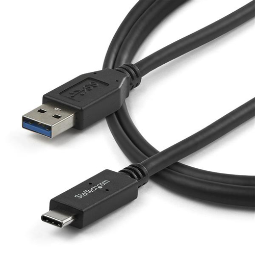 StarTech.com 3 ft 1m USB to USB C Cable - USB 3.1 (10Gpbs) - USB-IF Certified - USB A to USB C Cable - USB 3.1 Type C Cabl