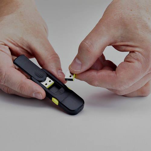 StarTech.com 25P-USB-A-BLOCKER. Produkttyp: Schnittstellenblockierung, Kompatible Ports/Steckplätze: USB Typ-A, Produktfar