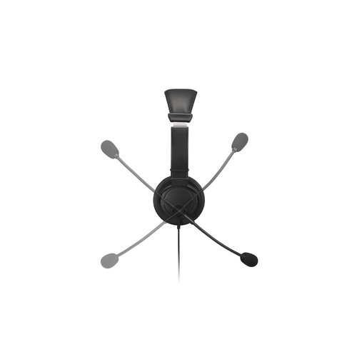 ACCO Classic Kabel Kopfbügel, Auf den Ohren Stereo Headset - Binaural - Ohrumschließend - 182,9 cm Kabel - Geräuschunterdr