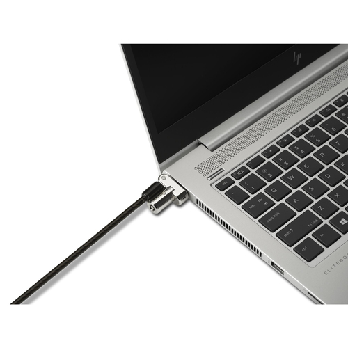 Kensington Universal Cable Lock For Notebook - 182.88 cm (72"") Cable - Patented T-bar/Key Lock - Carbon Steel - For Notebook