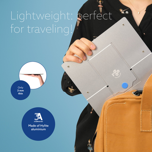 R-Go Altura ajustável Sustentação do Notebook - 25,4 cm (10") para 55,9 cm (22") Suporte de ecrã - 5 kg Capacidade de carg