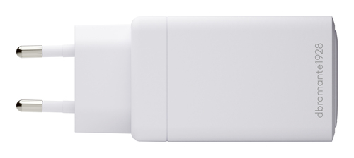 dbramante1928 ApS 70 W AC Adapter - 2 USB Type-C - Europe - White