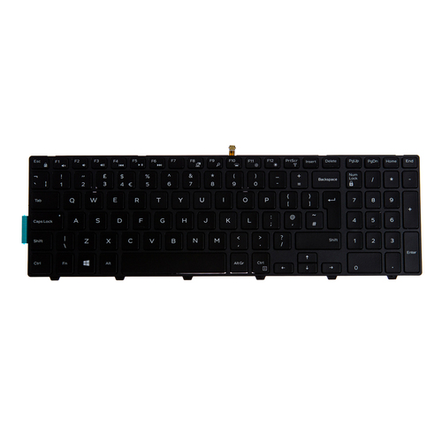 Origin Keyboard - Cable Connectivity - Proprietary Interface - Trackstick - English (UK) - QWERTY Layout - Black - 107 Key