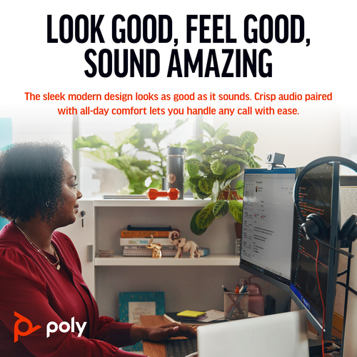 HP Poly Blackwire 3310 Monaural Microsoft Teams Certified USB-C Headset +USB-C/A Adapter. Product type: Headset. Connectiv