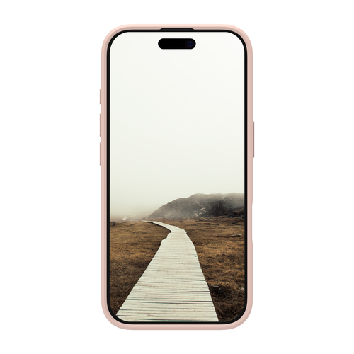 dbramante1928 ApS Greenland Case for Apple iPhone 16 Smartphone - Pink Sand - Impact Resistant, Drop Resistant - Plastic -